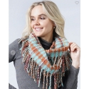 Ladies' Plaid Infinity Scarf