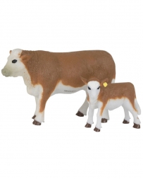 Big Country Toys® Hereford Cow & Calf