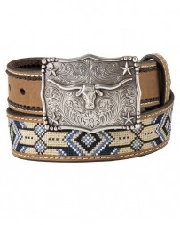 3D Belt Company® Boys' Southwest Inlay Belt