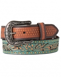 Nocona® Ladies' Floral Copper Glitter Inlay Belt