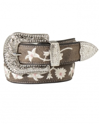 Angel Ranch® Girls' Floral Embroidered Belt
