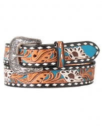 Nocona® Ladies' Tooled Hand Painted Belt