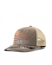 Ariat® Kids' Flag Snap Back Cap