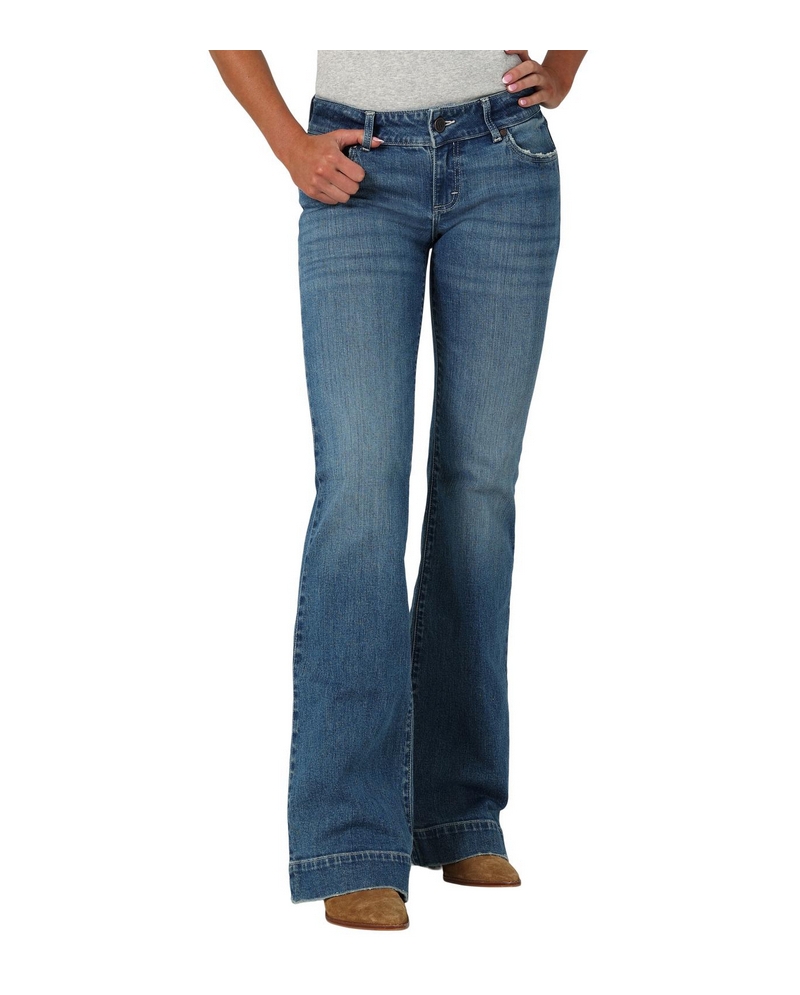 Wrangler Ladies Sadie Low Rise Trouser Fort Brands