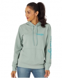 Wrangler® Ladies' Logo Sleeve Hoodie