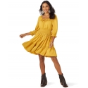 Wrangler® Ladies' 3/4 Sleeve Peasant Dress
