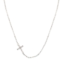 Montana Silversmiths® Ladies' Crystal Tiny Cross Necklace