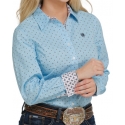 Cinch® Ladies' LS Print Button Down