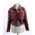 Ladies' Aztec Fringe Sherpa Jacket