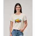 Roper® Ladies' Desert Buffalo Graphic Tee