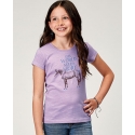 Roper® Girls' The World Needs More Horses Tee