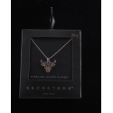Ladies' Silver Bull Necklace