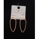 Ladies' Tan Arrowhead Earrings