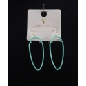 Ladies' Mint Arrowhead Earrings