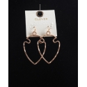 Ladies' Gold Arrowhead Earrings