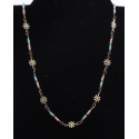 Ladies' Gold Daisy Necklace