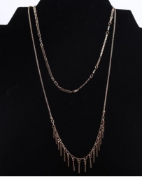 Ladies' Dainty Layered Chain Necklace