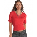 Panhandle® Ladies' Smocked Waist Top