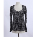 Ladies' Bubble Aztec Babe L/S Top