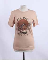 Ladies' Buck Around Western Graphic T