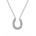 Montana Silversmiths® CZ Horseshoe Choker