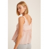Listicle® Ladies' V-Neck Ruffle Cami Top