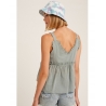 Listicle® Ladies' V-Neck Ruffle Cami Top