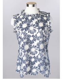 Kerenhart® Ladies' Daisy Knit Sleeveless Top