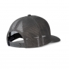 Poncho(TM) Grey Eagle Trucker Cap - Black
