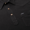 Poncho(TM) Men's The Permian Black Pima Cotton Field Polo
