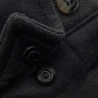 Poncho(TM) Men's The Black Canyon Black and Grey Plaid Performance Flannel Long Sleeve Shirt