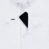 Poncho(TM) Men's The Odessa White Performance Long Sleeve Snap Shirt