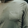Poncho(TM) Men's The Boundary Waters Moss Green Performance Hoodie
