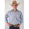 Drover Men's Bandit Signature Series Grey Long Sleeve Button Down Shirt